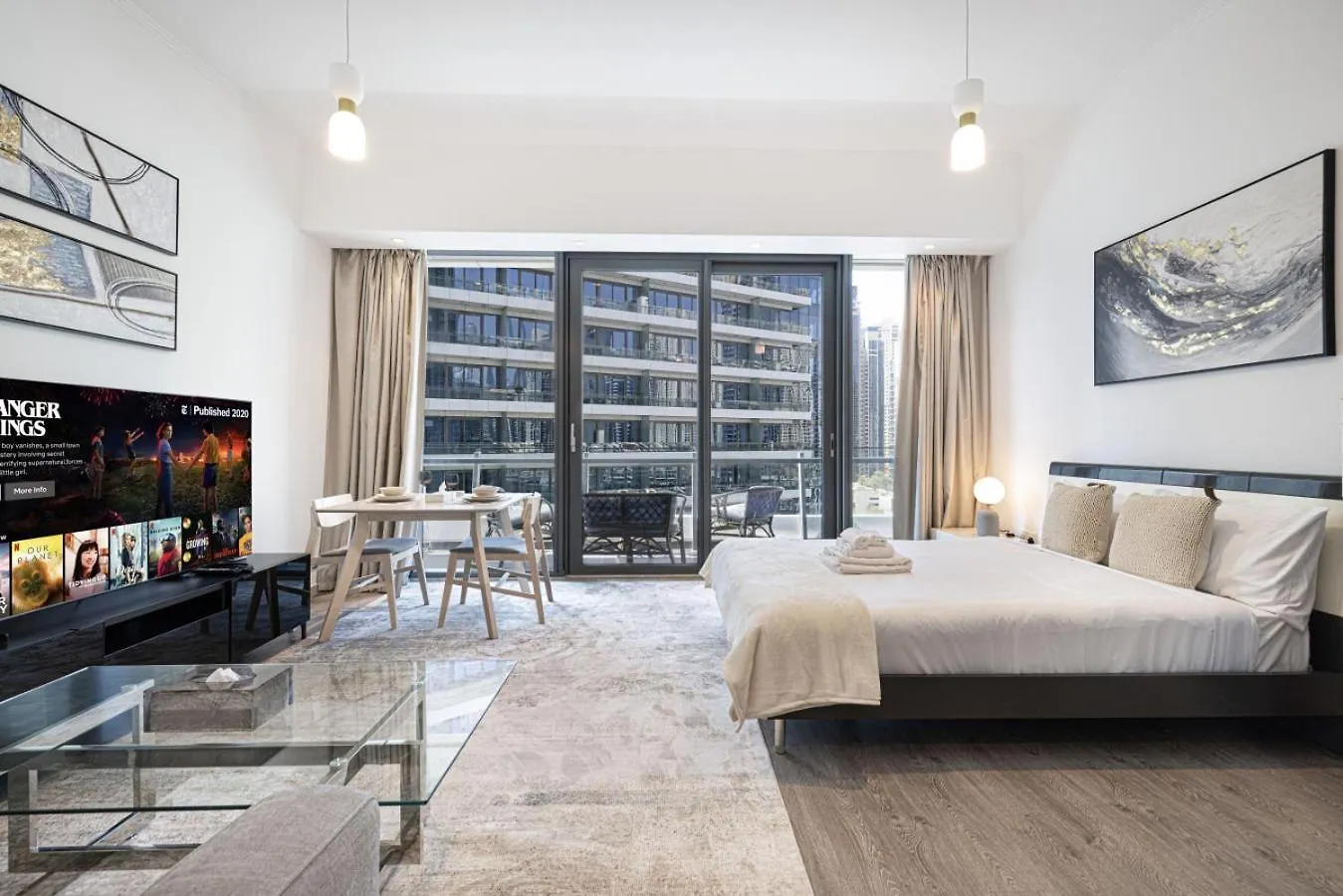 Lägenhet Waterfront Studio, Perfectly Located In Dubai Marina Förenade Arabemiraten